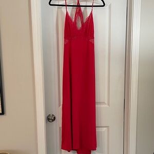 Lace-Trimmed Night Gown